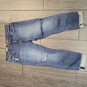 Ankle straight Jeans